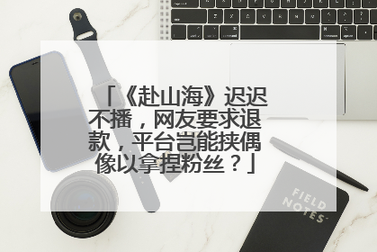 《赴山海》迟迟不播，网友要求退款，平台岂能挟偶像以拿捏粉丝？
