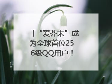 “爱芥末”成为全球首位256级QQ用户！腾讯发文祝贺
