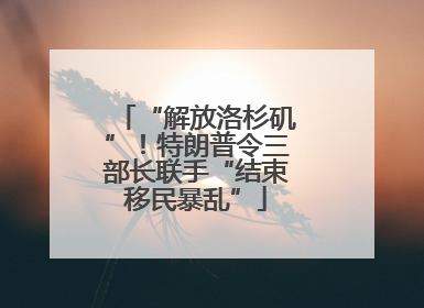 “解放洛杉矶”！特朗普令三部长联手“结束移民暴乱”