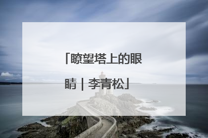 瞭望塔上的眼睛｜李青松