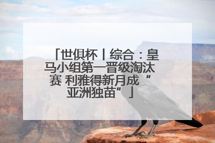 世俱杯丨综合：皇马小组第一晋级淘汰赛 利雅得新月成“亚洲独苗”