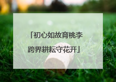 初心如故育桃李 跨界耕耘守花开
