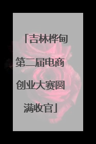 吉林桦甸第二届电商创业大赛圆满收官