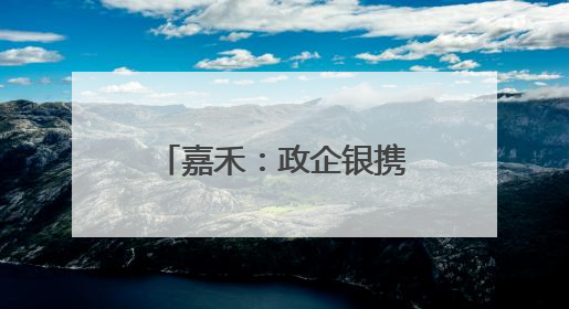 嘉禾：政企银携手赋能企业发展