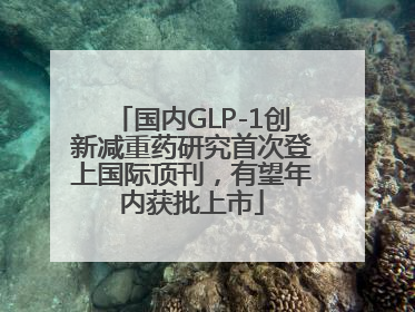 国内GLP-1创新减重药研究首次登上国际顶刊，有望年内获批上市