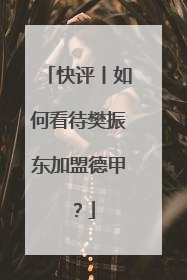 快评丨如何看待樊振东加盟德甲？