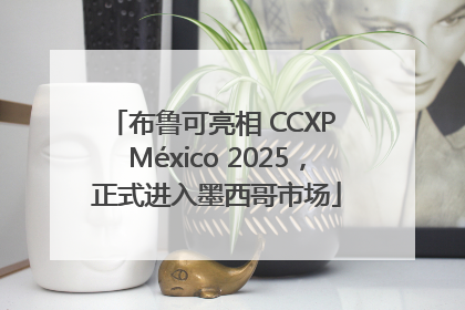 布鲁可亮相 CCXP México 2025，正式进入墨西哥市场