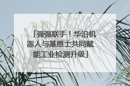强强联手！华沿机器人与基恩士共同赋能工业检测升级