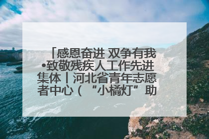 感恩奋进 双争有我•致敬残疾人工作先进集体丨河北省青年志愿者中心（“小橘灯”助残接力计划实施团队）：用温暖陪伴，守护特殊孩子成长