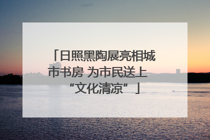 日照黑陶展亮相城市书房 为市民送上“文化清凉”