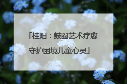 桂阳：鼓圈艺术疗愈守护困境儿童心灵