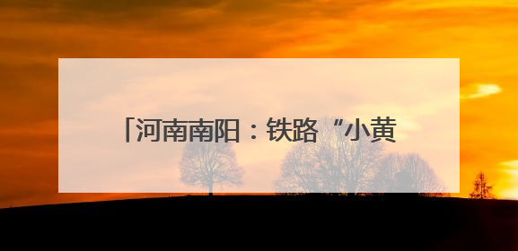 河南南阳：铁路“小黄人”战高温、保畅通