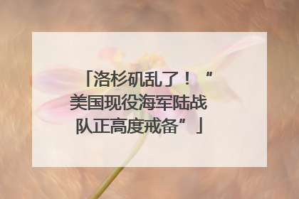 洛杉矶乱了！“美国现役海军陆战队正高度戒备”