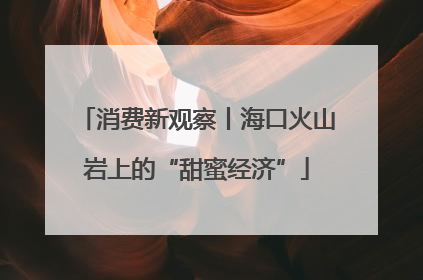 消费新观察丨海口火山岩上的“甜蜜经济”