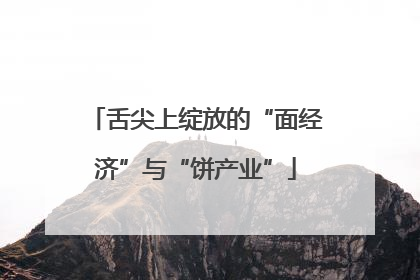 舌尖上绽放的“面经济”与“饼产业”