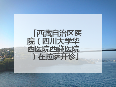 西藏自治区医院（四川大学华西医院西藏医院）在拉萨开诊