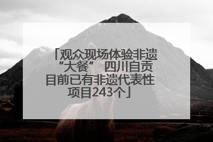 观众现场体验非遗“大餐” 四川自贡目前已有非遗代表性项目243个