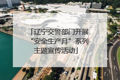 辽宁交警部门开展“安全生产月”系列主题宣传活动