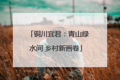 铜川宜君：青山绿水间 乡村新画卷