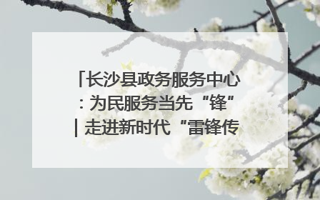 长沙县政务服务中心：为民服务当先“锋”｜走进新时代“雷锋传人 长沙榜样”