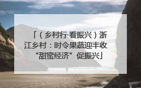 （乡村行·看振兴）浙江乡村：时令果蔬迎丰收 “甜蜜经济”促振兴