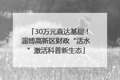 30万元直达基层！淄博高新区财政“活水”激活科普新生态